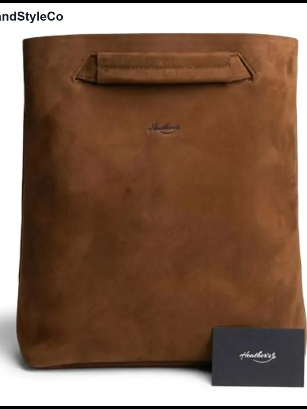 Convertible Backpack Shoulder Bag Handmade Full Grain Leather Crossbody Purse